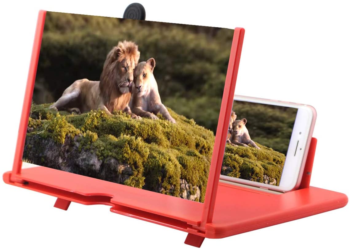Mobile Amplifier Supports All Smartphones FULL HD Projector Screen Limited Stock Available