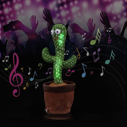 New Dancing Cactus Toy, Talking Tree Cactus Plush Toy Free Home Delivery Limited Stock Available Azadi Sale