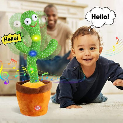 New Dancing Cactus Toy, Talking Tree Cactus Plush Toy Free Home Delivery Limited Stock Available Azadi Sale