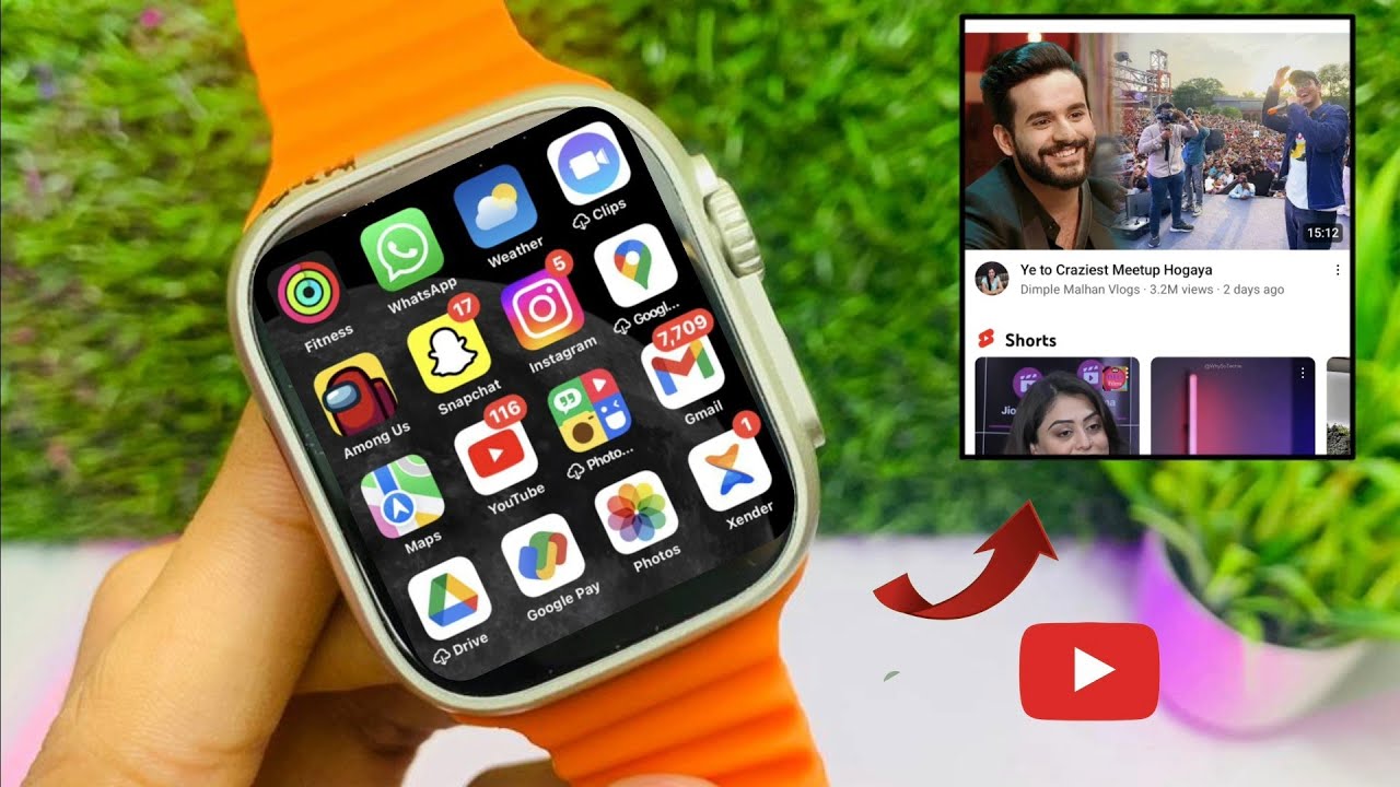 Dw89 Smart Watch With Camera Limited Stock Available