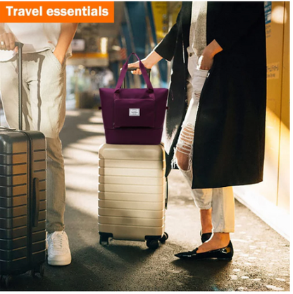 Limit Stock Available Folding Travel Bags Waterproof  for Women 2023 Large Capacity Multifunctional Travel Duffle Bags Handbag – Random Colour